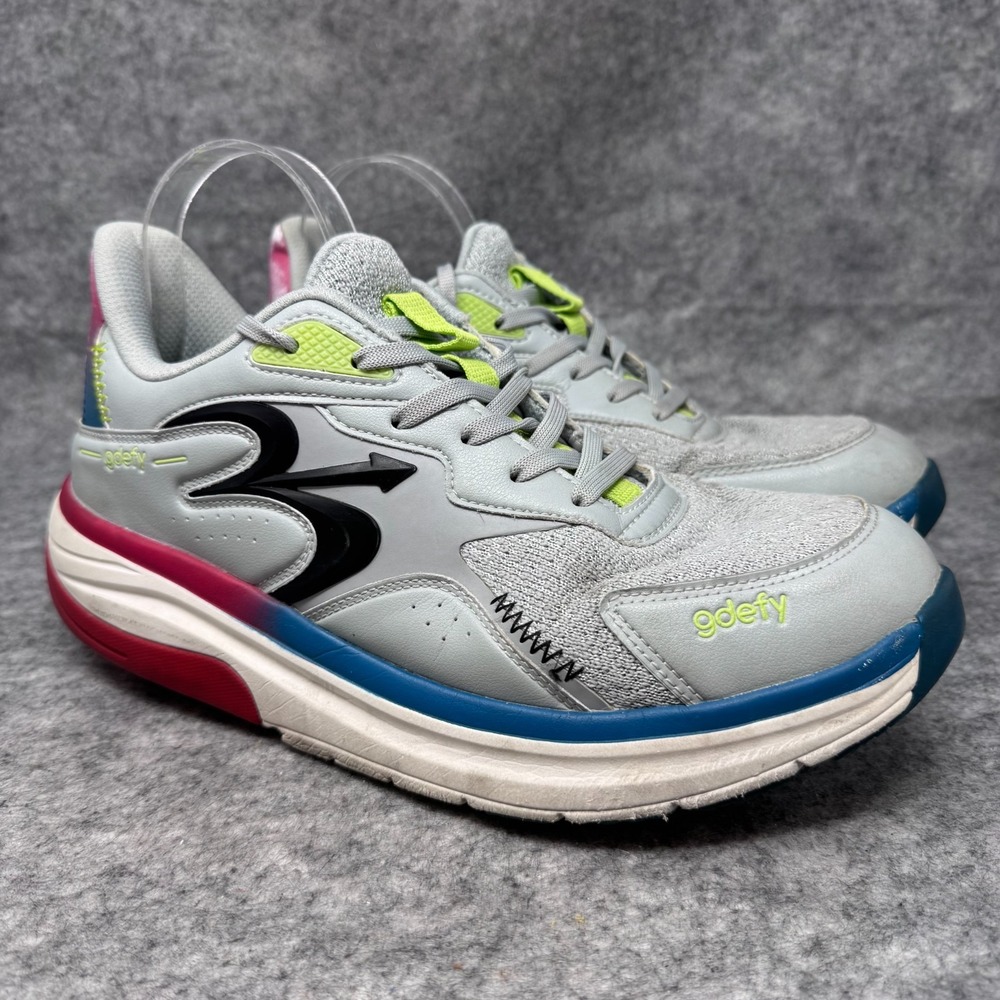 GDefy Gravity Defyer Energiya Hybrid Verso Gray Sneakers Shoes Mens Size 10